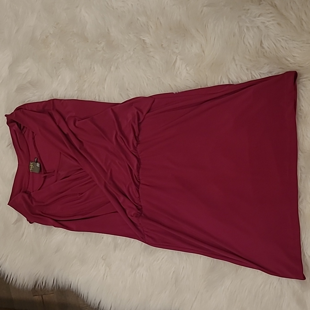 Taylor Size 6 Purple Dress